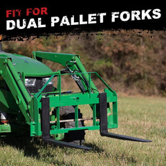Heavy Duty Forklift Trailer Hitch, 6500Lbs Towing Capacity, 2″ Receiver