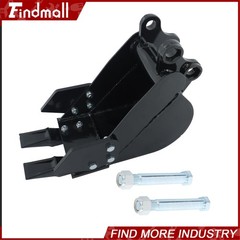 Findmall Attachment 200mm Narrow Trenching Bucket For Mini Excavators Digger