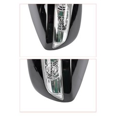 2x Power Mirrors Manual Folding & Heated & Turn Signal Fit for Hyundai Sonata 2.