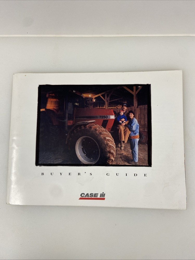 1996 Case International Farm Equipment Buyer’s Guide Tractors Seeders Combines..