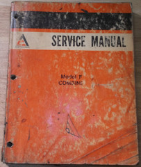 GLEANER MODEL F COMBINE SERVICE SHOP REPAIR WORKSHOP MANUAL