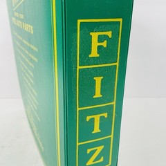 Fitz Auto Parts 3-Ring Parts Catalog Service Manual Binder empty