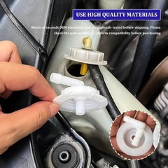 Radiator Coolant Reservoir Overflow Tank Cap w/Joint, Coolant Reservoir Cap, Rad