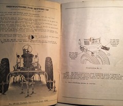 1941 McCormick Deering~Instruction Manual~Farmall Cultivator HM-221. #-4