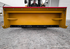 72″ Skid Steer Snow Pusher Attachment by Bear Iron Works USA Made American Iron
