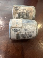 Qty.2 SpeeCo Lift Arm Bushing, CAT 2-3, 1-1/8” x 1-7/16”, S08030200 New