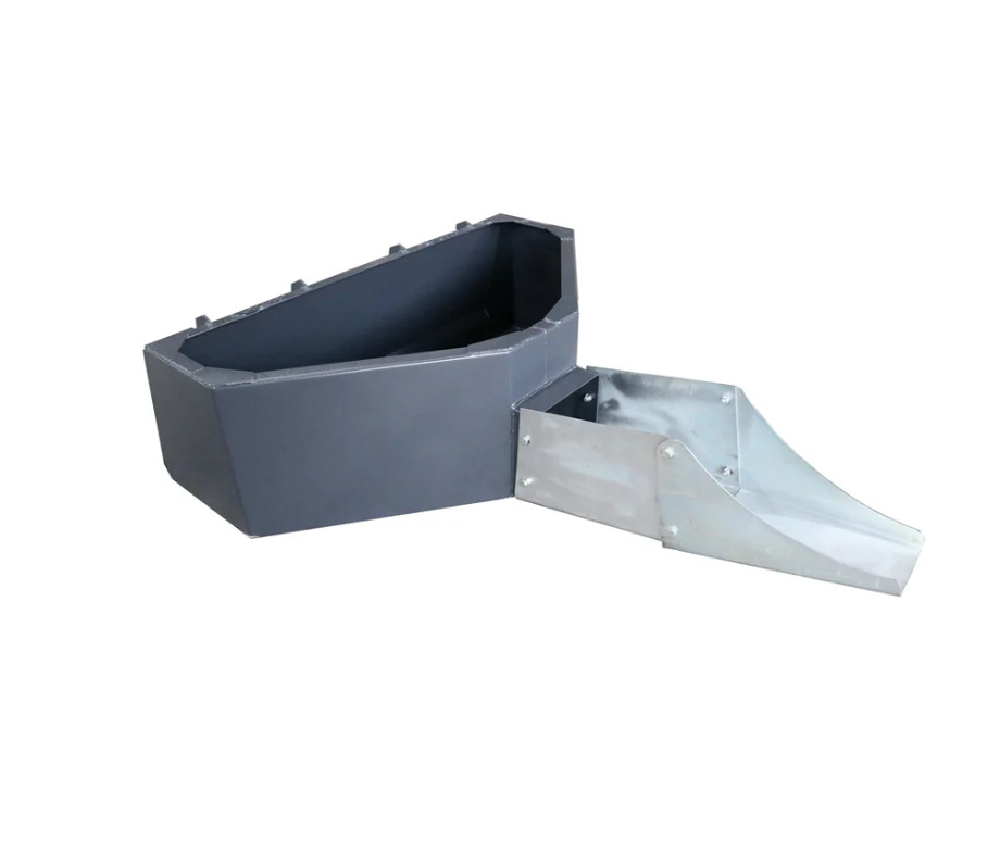 Skid Steer 1/2 Yard Cement Concrete Bucket Attachments with Spout Universal New