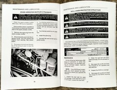 J I Case 1845C Uni Loader Parts And Operators Manual Catalog Skid Steer Assembly