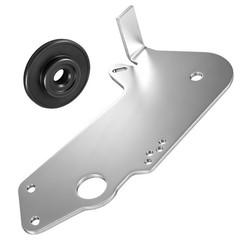 AMTHKNO 783-08654C Deck Idler Pulley Bracket and 738-05082 Shoulder silver