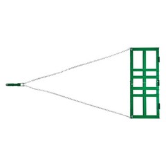 Drag Harrow 4 ft Heavy Duty Tow Behind Drag Harrow Driveway Grader Rake