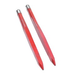 Hay Bale Spear 43″ 3000 lbs Capacity 2 Pack Spike Fork Fits For Tractors Loaders