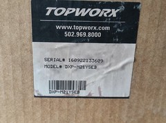 Emerson Topworx DXP-M21YSEB Valve Position Monitor and Limit Switch DXPM21YSEB