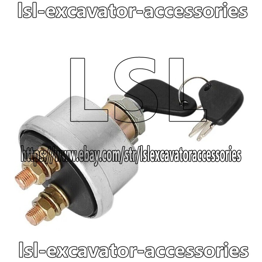 7N-0718 7N0718 Ignition Switch ,Keys for CAT Wheel Loader 916 924F 938G 24V 50A