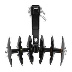 For Universal Adjustable 20” Rear Steel Disc Harrow Steel 6 Pcs 10″ Disc Plow