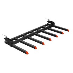 VEVOR 68.5″ Clamp on Debris Forks for Buckets 4560lb Load Heavy Duty Pallet Fork