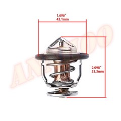 76.5℃ Thermostat 8971606540 8-97160654-0 for Isuzu 3LD2 3LB1 4LB1 Engine