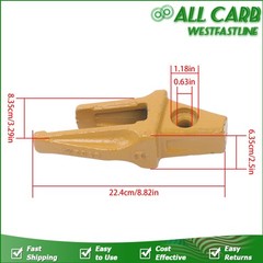 6Y3224 6Y-3224 Adapter Shanks ,Rock Teeth 6Y3222 Fit for Caterpillar E307/J225
