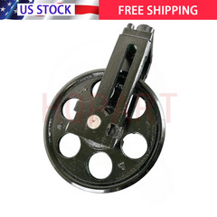 New Track Idler Wheel Assembly Front Idler For Agrotk Mini Excavator ISDZJL-H12