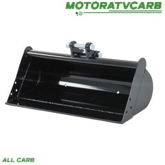 ALL-CARB For Mini Excavator 0.8 tons -1.5 tons With Pins 800mm Plain Bucket