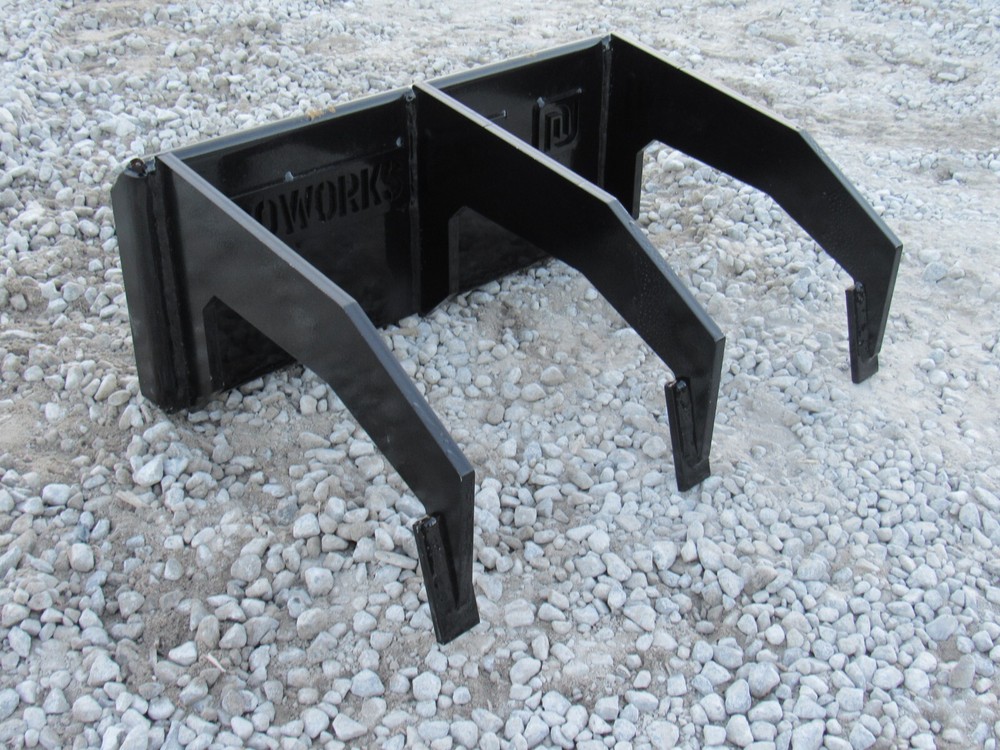 3 Tine Ripper Soil Tiller Conditioner Fits Mini Skid Steer – Free Shipping