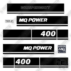 MQ Power 400 Decal Kit Generator- Aftermarket Kit