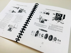 Ford 8N Tractor Service Repair Manual Technical Shop Book 2N 9N Compatible New