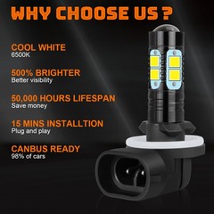 Bright 881 LED light bulbs for Bobcat S330, S450, S510, S530, S550, S570, S590