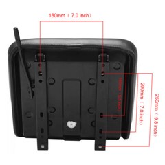 New Tracks Thickly-padded Seat & Backrest w/ 140 mm Slide Universal Tractor Seat