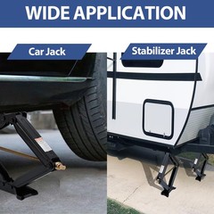 Garveetech Camper Trailer Stabilizer Leveling Scissor Jacks Set Of 4Car Scissor