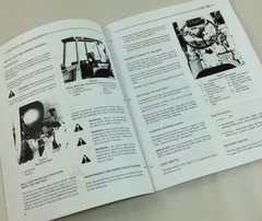 Ford 450 Tractor Loader Backhoe Operators Owners Manual Maintenance Lubrication