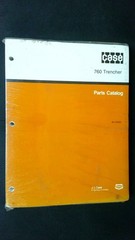 J I Case 760 Trencher Parts Catalog Manual Original Printed in USA
