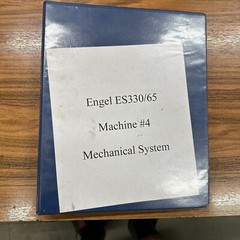Engel INJECTION MOLDING MACHINE ES330/65 SETTING Operating MAINTENANCE Manual