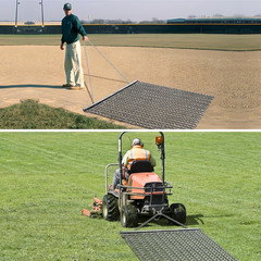 ATV/UTV 4 X 4 Feet Baseball Field Drag, Lawn Leveling Steel Mesh Heavy Duty Surf