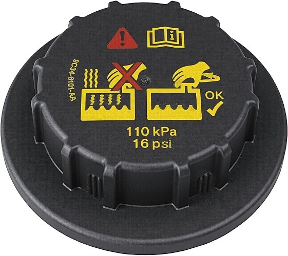 Radiator Pressure Cap & Coolant Reservoir Cap Replacement for Ford 6.0L 7.3L Pow