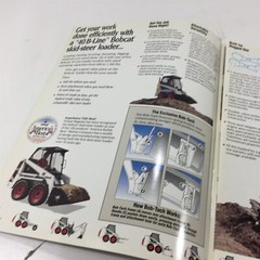Genuine Original 1994 Bobcat 40B Series Skid Steer Loaders Brochure B-1628