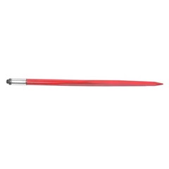 Hay Bale Spear 43″ 3000 lbs Capacity 2 Pack Spike Fork Fits For Tractors Loaders