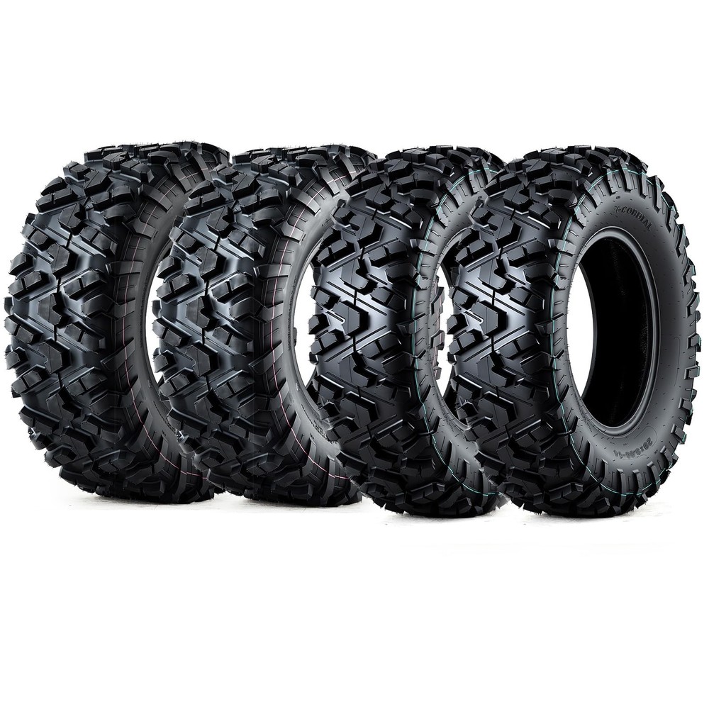 4 ATV UTV Tires 29×9-14 29×11-14 6-Ply Tubeless All-Terrain A102
