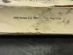 Caterpillar CAT D6RIII Track Type Tractor Parts Manual SEBP4451