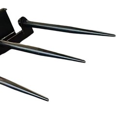 Heavy Duty 39.37 Inch Width Hay Spear Attachment For Skid Steer Loader Free Ship
