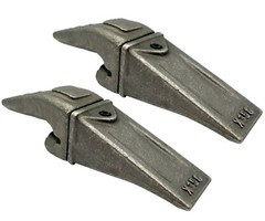 2 Mini-Excavator Shank, Tooth & Pin Assemblies, 5/8″ Lip – 230X156, X156S, P156