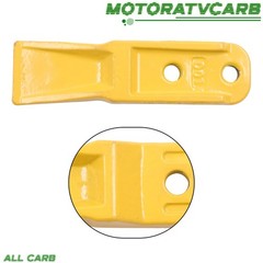 ALL-CARB 2× Bucket Teeth w/ Bolts Nuts for Excavator Attachment Narrow Bucket