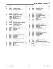 1177 Manure Spreader Agriculture Service Parts Manual Fits Gehl 1177 907541 B