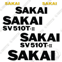 Fits Sakai SV510T-II Decal Kit Roller – 7 YEAR OUTDOOR 3M VINYL!