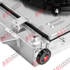 4 Row Radiator Shroud Fan 440211-00010 For 2012+ Doosan Daewoo G20P-5 GM 3.0L LP
