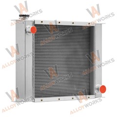 4Row Aluminum Radiator For International Case IH Skid-Steer Loader 40XT 386919A2