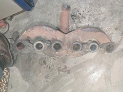 Case 411 Tractor 251 Engine Original Exhaust & Intake Manifold Ji Case Part