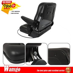 Universal Suspension For Seat Tractor Forklift Excavator Backhoes with Armrest
