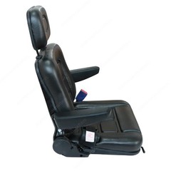 Universal Tractor/Forklift/Digger Seat With Headrest & Safety Belt & Armrest NEW