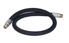 1/2″ x 168″ 2-Wire Hydraulic Hose Assembly Solid & Swivel Fittings 3,000 Max PSI