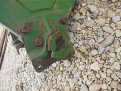 John Deere Planter INCREDIBLY NICE insecticide box w/ lid AWESOME JD 4 leg deer